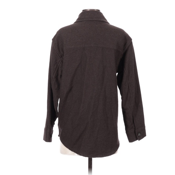 Everlane Brown Jacket Cotton Small - Picture 7 of 7